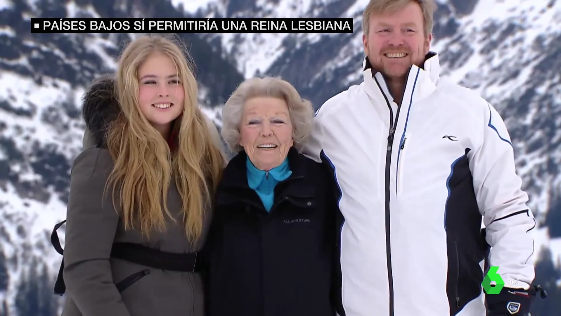 La familia real de los Países Bajos