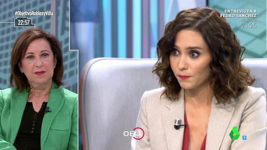 La respuesta de Margarita Robles a Ayuso por sus palabras sobre el aborto: "Es una falta de empatía absoluta" La respuesta de Margarita Robles a Ayuso por sus palabras sobre el aborto: "Es una falta de empatía absoluta"