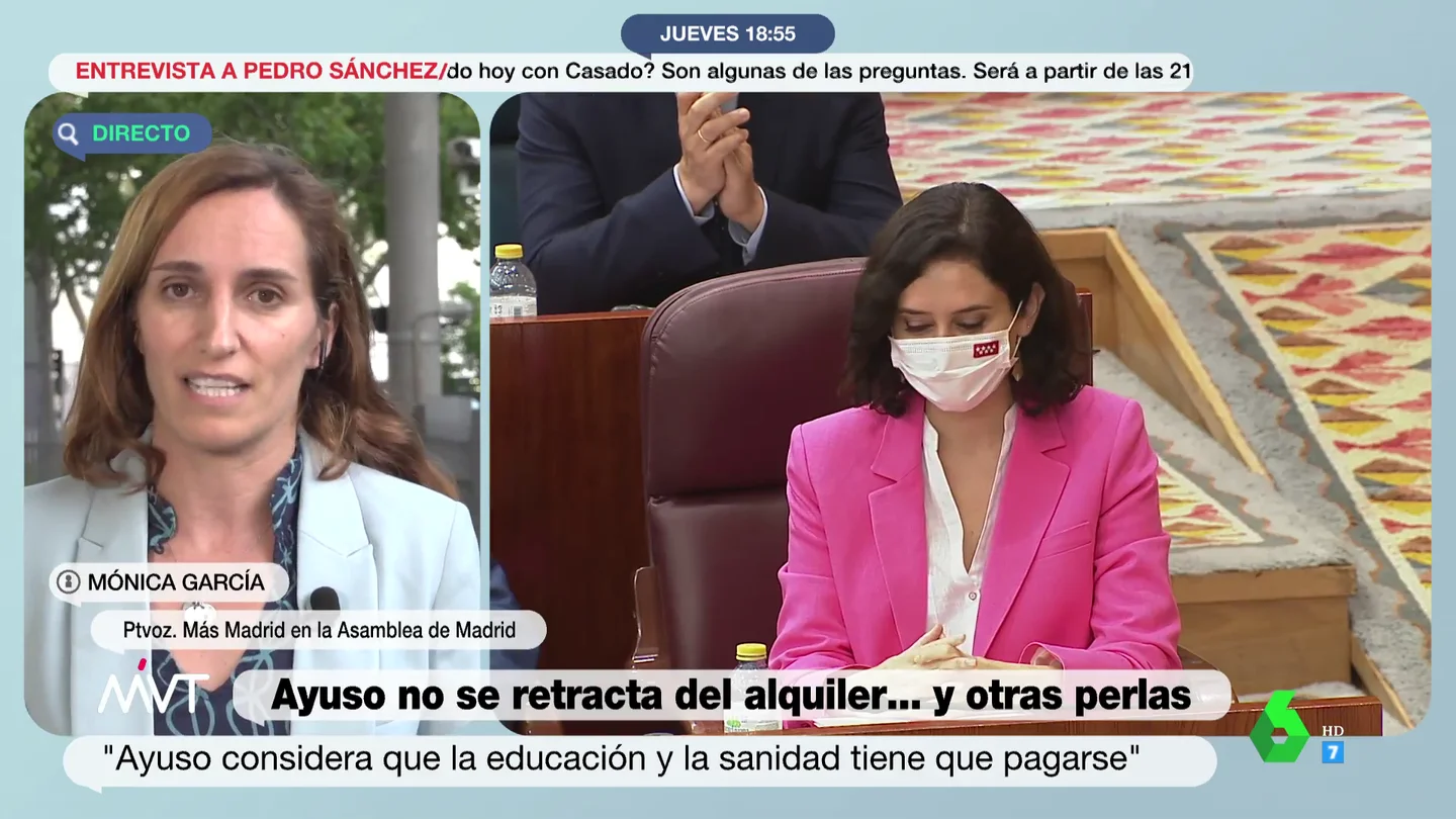 Mónica García, en MVT Mónica García, en MVT