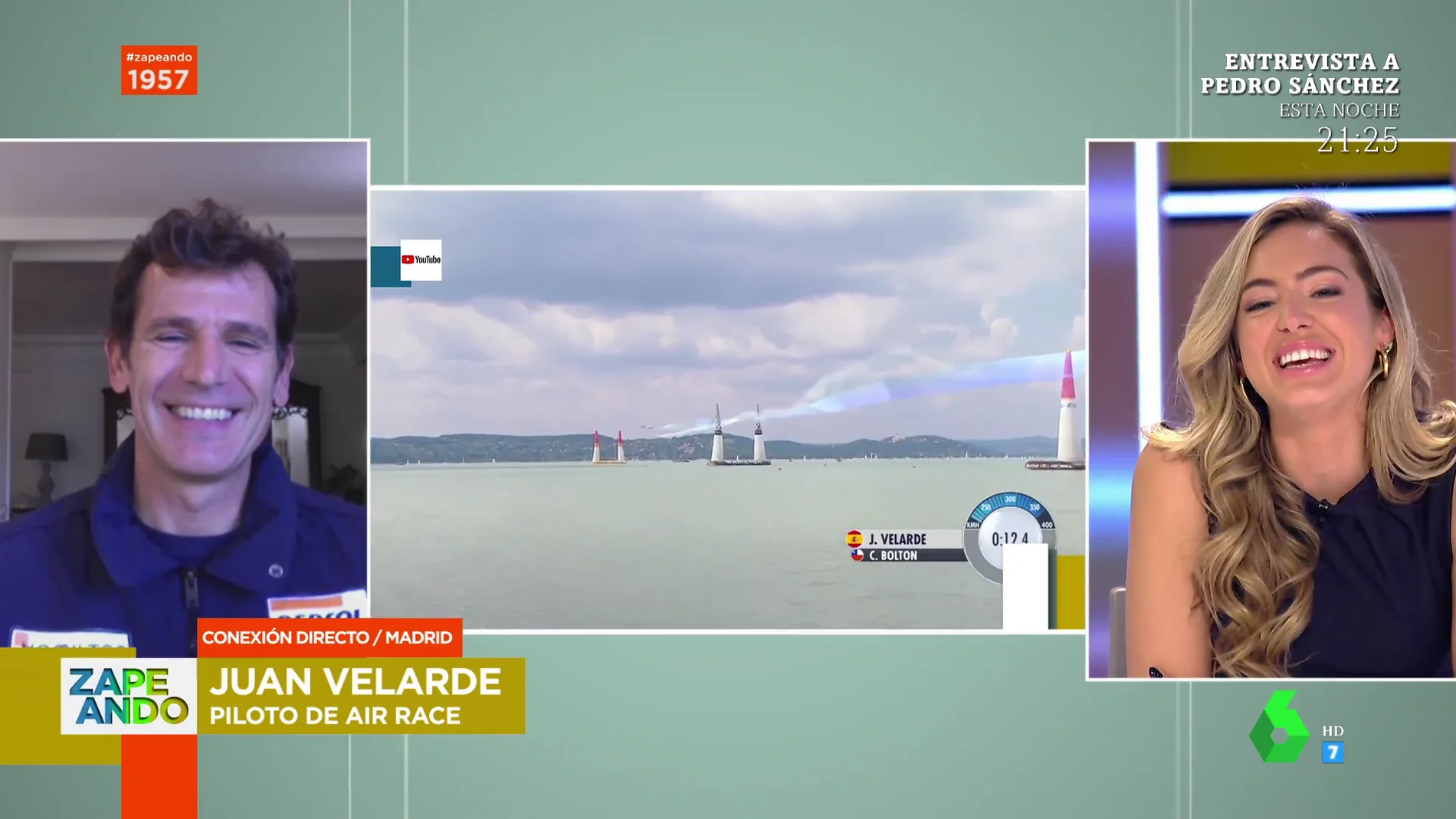 Juan Velarde explica cómo es ser piloto de Air Race: "Siempre me llamó la atención llevar al límite al avión"