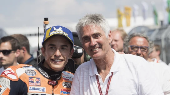Marc Márquez y Michael Doohan Marc Márquez y Michael Doohan