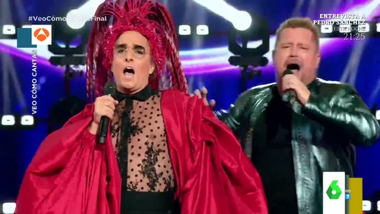 La espectacular actuación de Josie y El Monaguillo cantando 'Yo soy aquel' de Raphael La espectacular actuación de Josie y El Monaguillo cantando 'Yo soy aquel' de Raphael