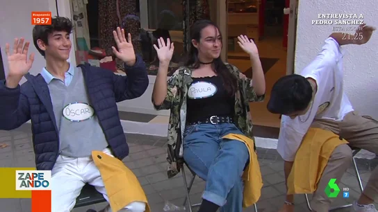 Zapeando pone a prueba a tres jóvenes en plena calle: ¿serán capaces de coser un botón? Zapeando pone a prueba a tres jóvenes en plena calle: ¿serán capaces de coser un botón?