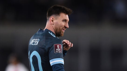 Messi, con Argentina