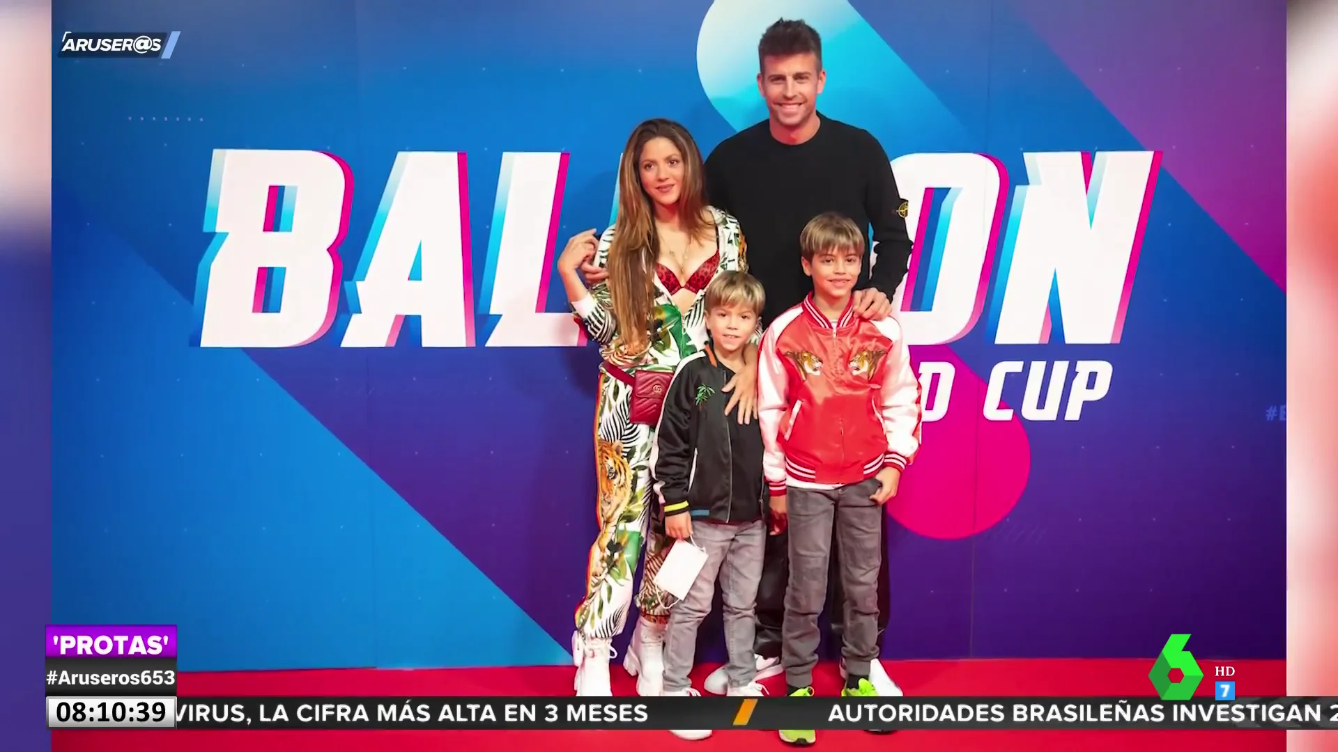 Familia de Piqué y Shakira