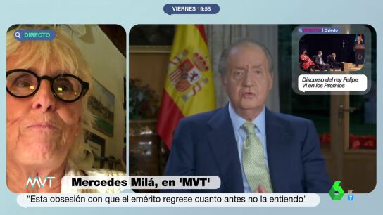Mercedes Mil&aacute;, en MVT