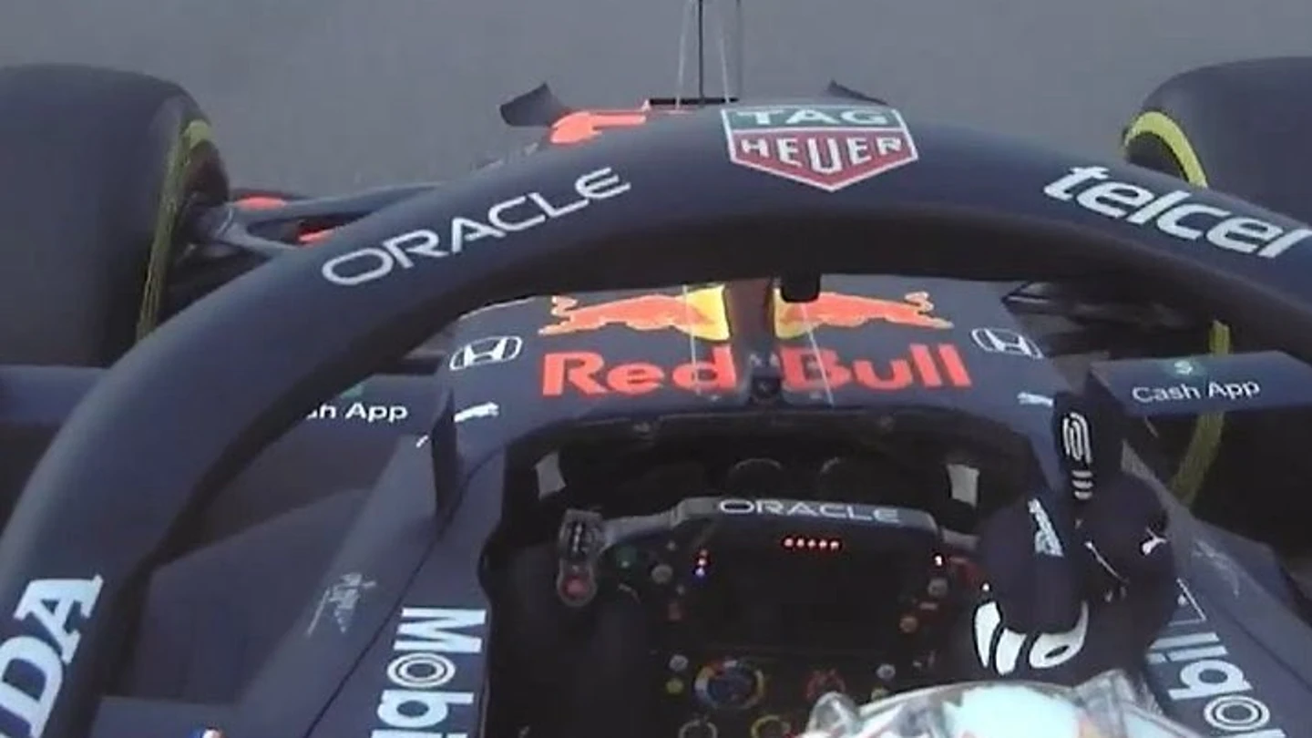 Peineta de Max Verstappen a Lewis Hamilton Peineta de Max Verstappen a Lewis Hamilton