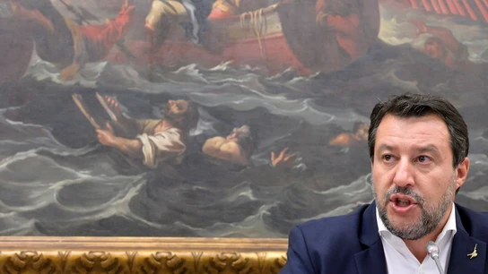 Salvini en una imagen de archivo Salvini en una imagen de archivo