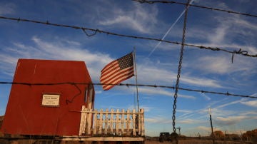 Imagen del set de rodaje de la película 'Rust'