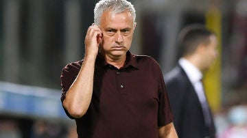Jose Mourinho, entrenador de la Roma