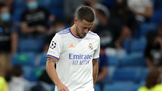 Eden Hazard, con el Real Madrid Eden Hazard, con el Real Madrid