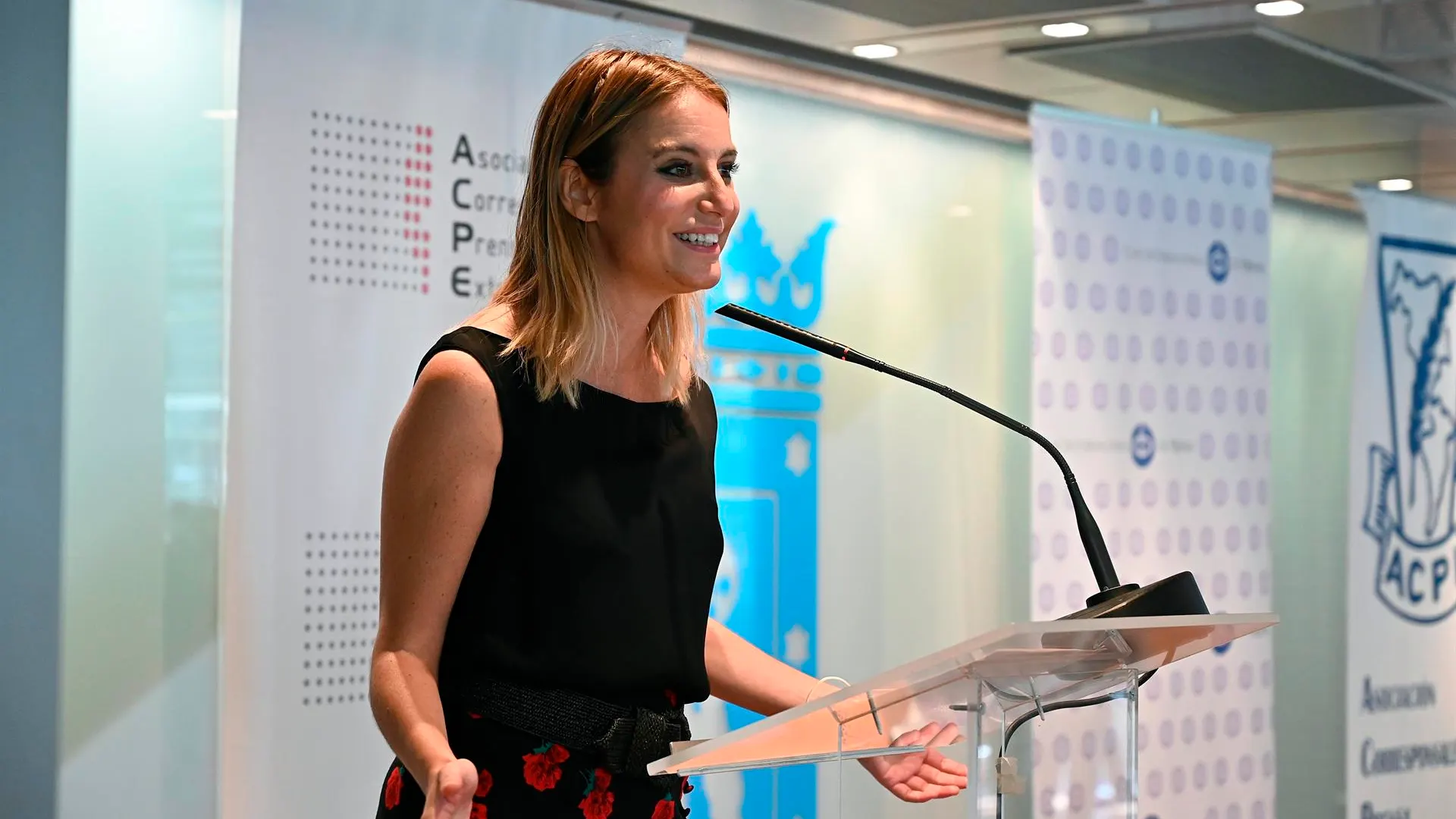 La presidenta del Comité de Derechos y Garantías del PP, Andrea Levy, en una fotografía de archivo.