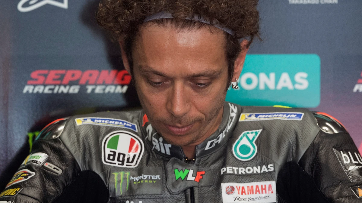 Valentino Rossi, con Petronas