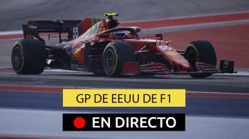 Carlos Sainz, en el GP de EEUU