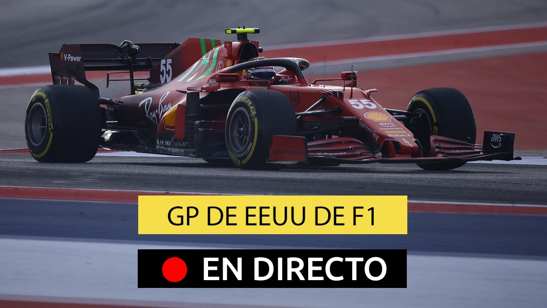 Carlos Sainz, en el GP de EEUU