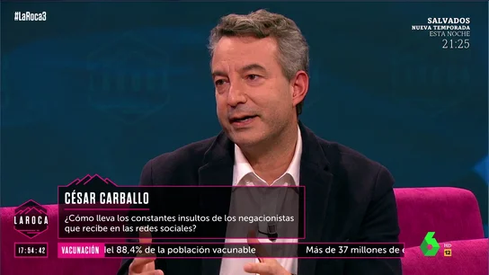 César Carballo en La Roca César Carballo en La Roca