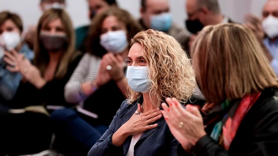 Meritxell Batet en el Consell Nacional del PSC Meritxell Batet en el Consell Nacional del PSC