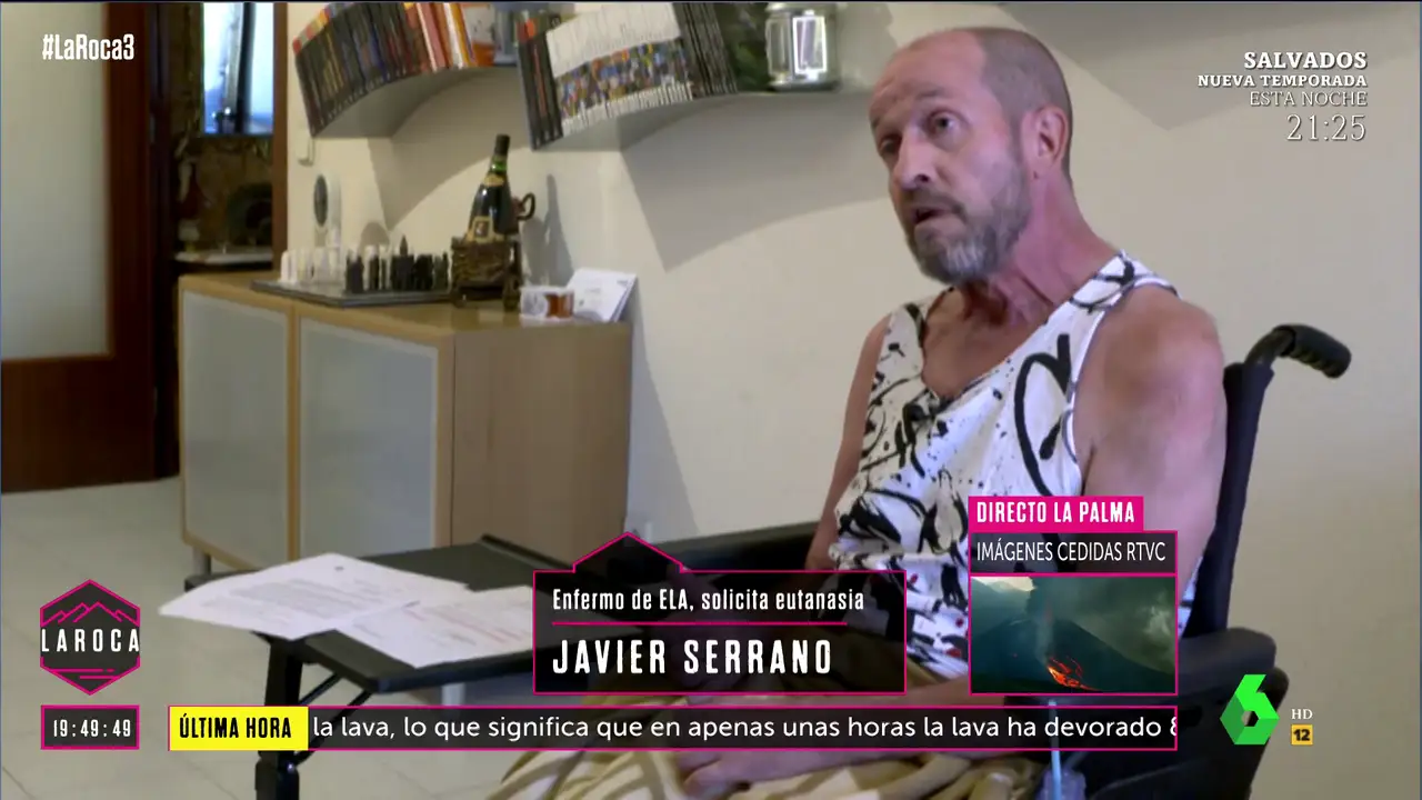 Javier, enfermo de ELA, vuelve a pedir a la Comunidad de Madrid que acelere  su eutanasia: 