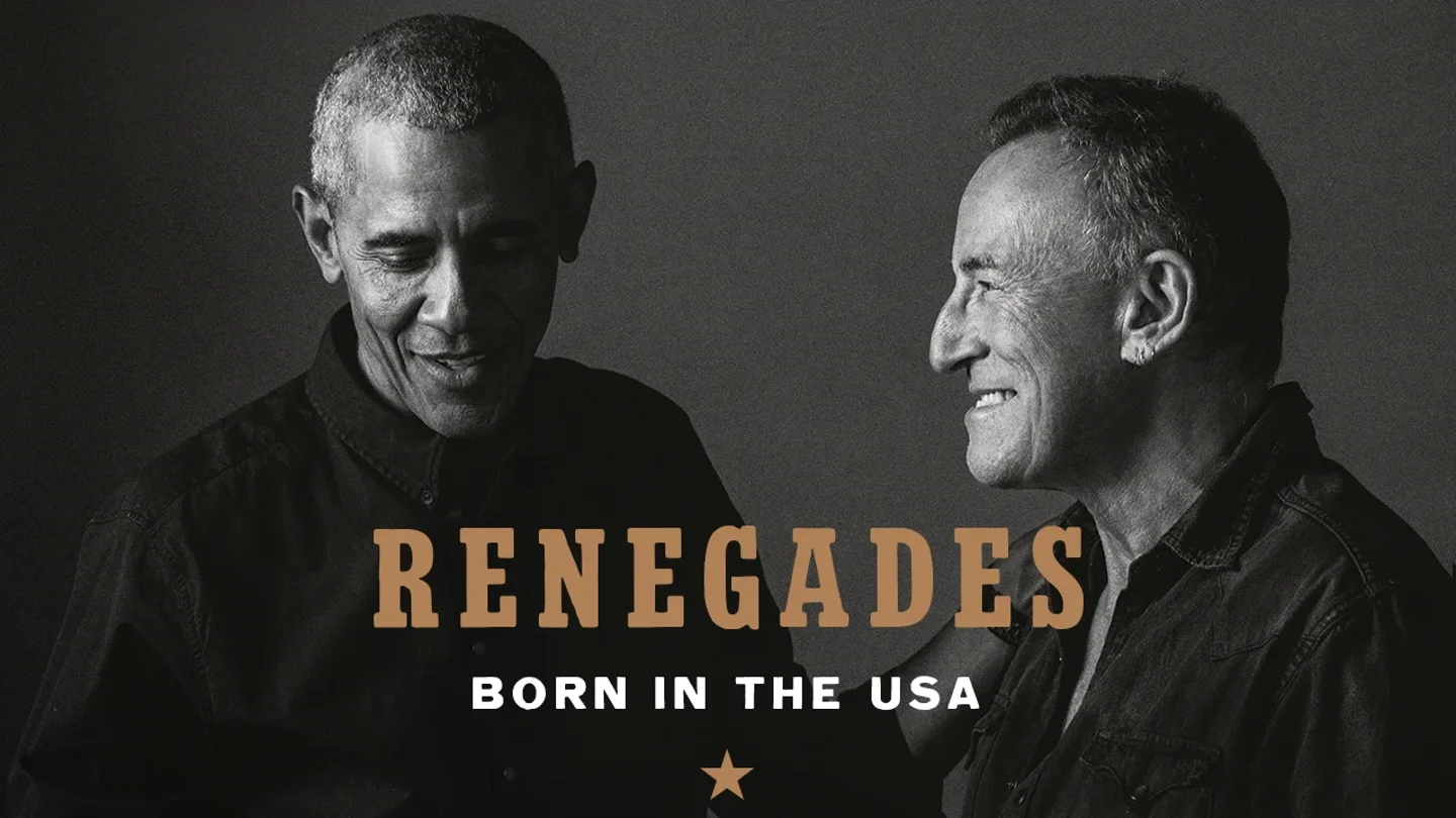 Portada del libro Renegados: Born in the USA, de Barack Obama y Bruce Springsteen Portada del libro Renegados: Born in the USA, de Barack Obama y Bruce Springsteen