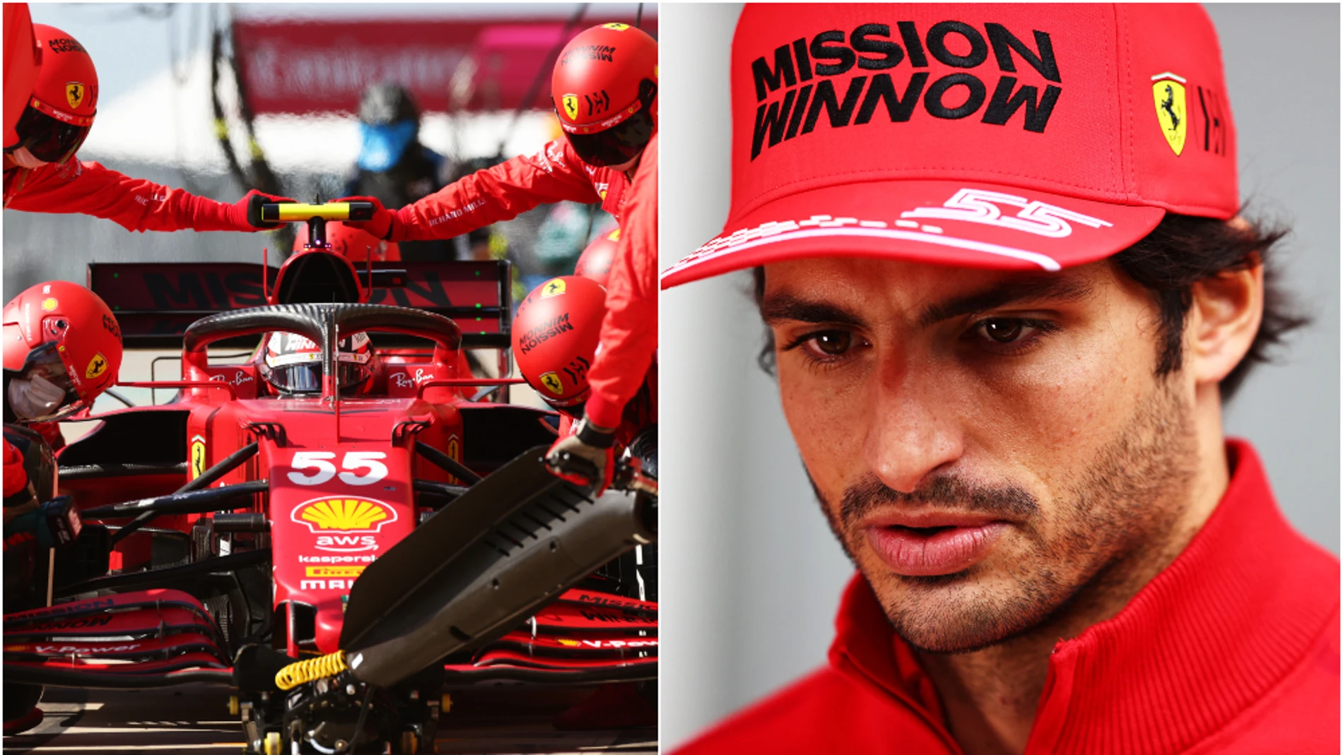 Carlos Sainz se harta de Ferrari tras el enésimo &#39;pit-stop&#39; nefasto