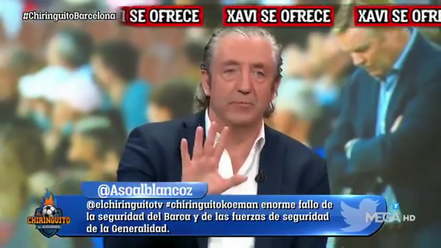 Pedrerol da un golpe de realidad: "En un momento delicado del Barça, Xavi dijo 'no' y Koeman dejó su selección y dijo 'sí' Pedrerol da un golpe de realidad: "En un momento delicado del Barça, Xavi dijo 'no' y Koeman dejó su selección y dijo 'sí'