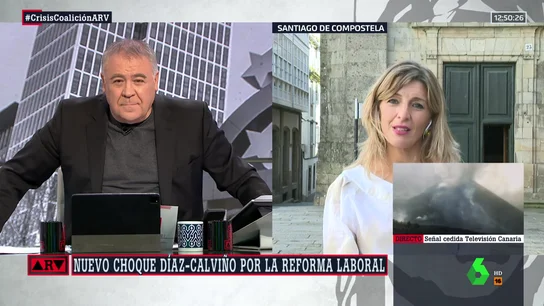 Yolanda Díaz muestra su "cariño" a Alberto Rodríguez tras su inhabilitación Yolanda Díaz muestra su "cariño" a Alberto Rodríguez tras su inhabilitación