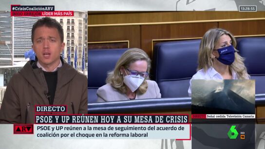 Errej&oacute;n pide al Gobierno que deje de "perder el tiempo" para derogar la reforma laboral: "Trabajo lo estaba haciendo bien"