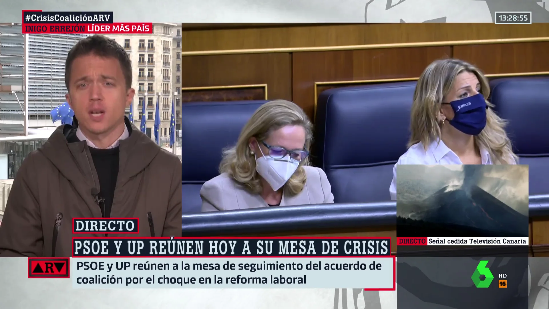 Errejón pide al Gobierno que deje de "perder el tiempo" para derogar la reforma laboral: "Trabajo lo estaba haciendo bien"