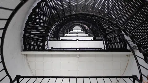 Escaleras del Faro de San Agustín, Florida Escaleras del Faro de San Agustín, Florida