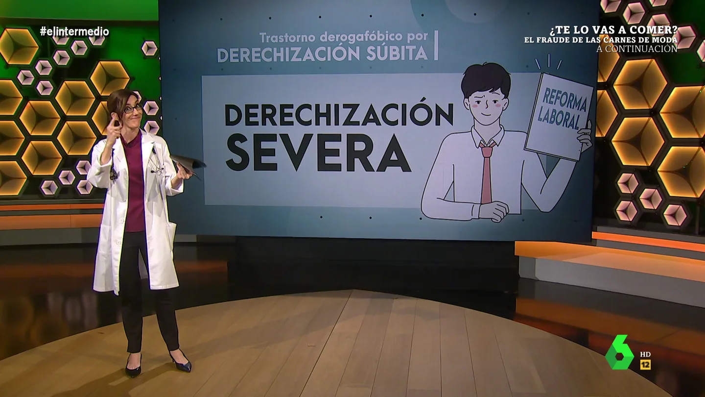 La 'médico' Cristina Gallego diagnostica el 'síndrome' del PSOE con la reforma laboral: 'Trastorno derogafóbico por derechización súbita' La 'médico' Cristina Gallego diagnostica el 'síndrome' del PSOE con la reforma laboral: 'Trastorno derogafóbico por derechización súbita'