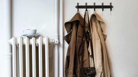 Imagen de archivo de un radiador Imagen de archivo de un radiador