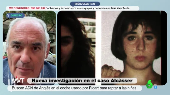 El forense José Cabrera analiza las nuevas pistas del caso Alcàsser: "Si diera positivo al ADN de las niñas sería una prueba inopinable" El forense José Cabrera analiza las nuevas pistas del caso Alcàsser: "Si diera positivo al ADN de las niñas sería una prueba inopinable"