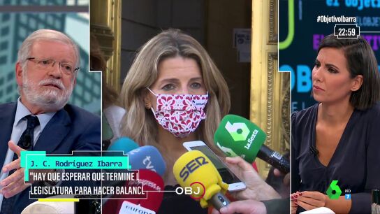 Esto es lo que piensa el hist&oacute;rico exdirigente del PSOE Juan Carlos Rodr&iacute;guez Ibarra sobre Yolanda D&iacute;az