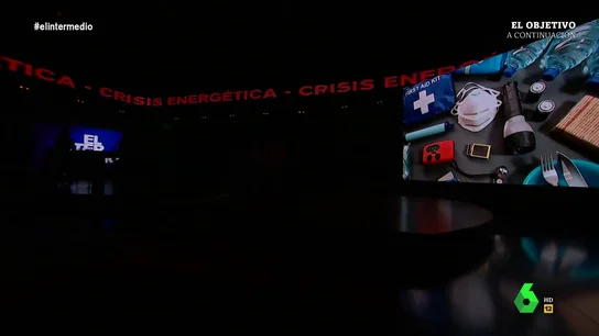 El plató de El Intermedio se va a negro en plena sección de Dani Mateo El plató de El Intermedio se va a negro en plena sección de Dani Mateo