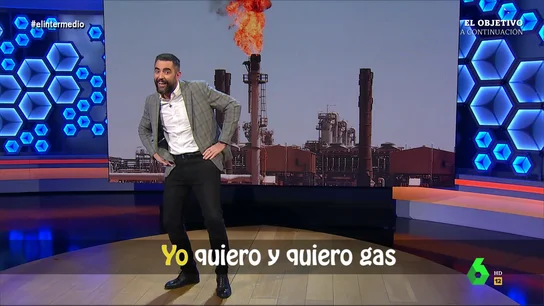 "Yo quiero y quiero gas": la canción de Dani Mateo para convencer a Argelia de que asegure el suministro "Yo quiero y quiero gas": la canción de Dani Mateo para convencer a Argelia de que asegure el suministro