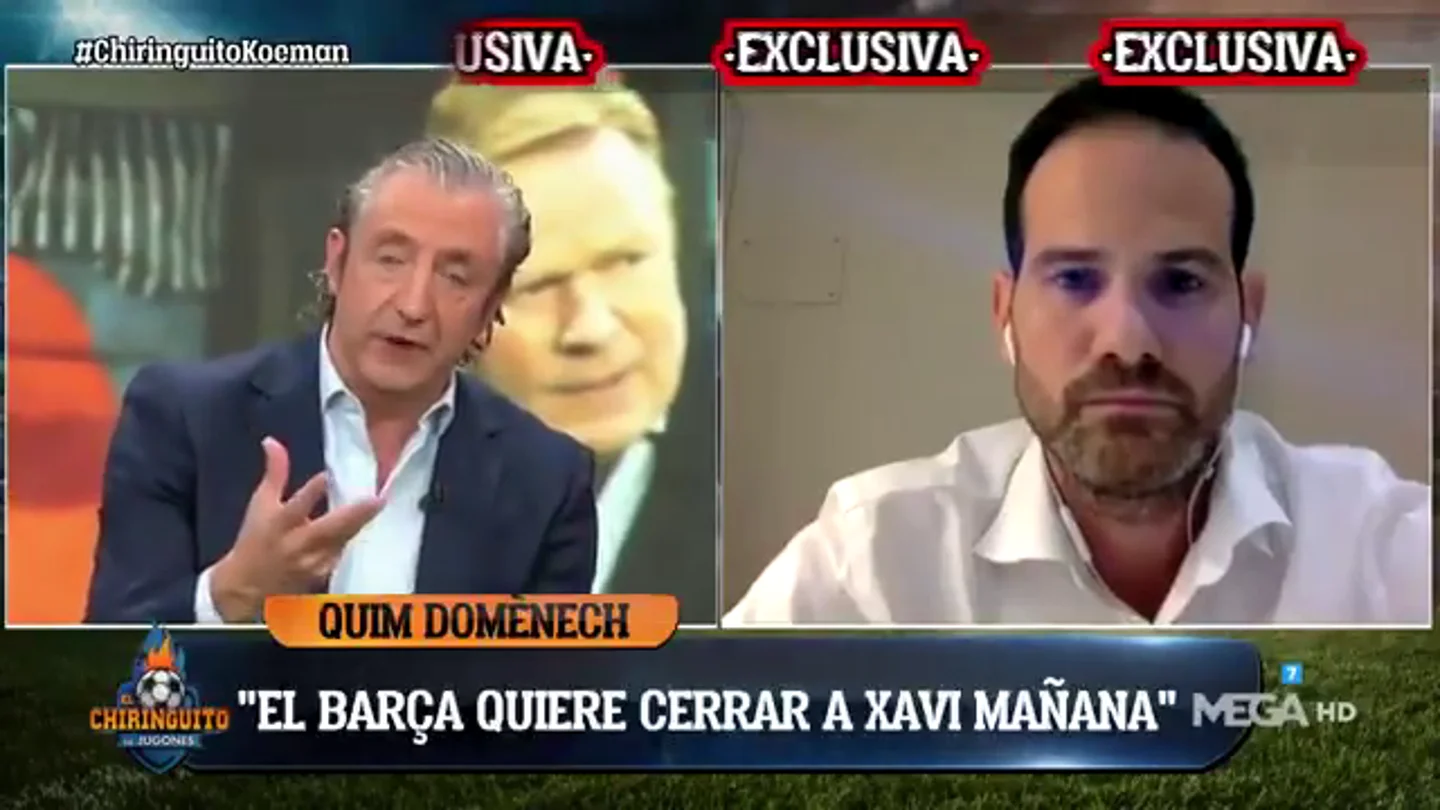 Exclusiva 'El Chiringuito': Xavi Hernández será el sustituto de Ronald Koeman en el FC Barcelona Exclusiva 'El Chiringuito': Xavi Hernández será el sustituto de Ronald Koeman en el FC Barcelona