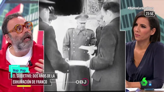 Bob Pop, sobre los rumores de que Franco era gay: "Utilizan la supuesta homosexualidad oculta de la gente malvada para justificarles" Bob Pop, sobre los rumores de que Franco era gay: "Utilizan la supuesta homosexualidad oculta de la gente malvada para justificarles"