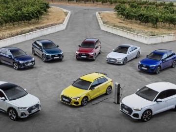 La apuesta de Audi por los híbridos enchufables va muy en serio: estos son los 8 modelos de su gama TFSIe