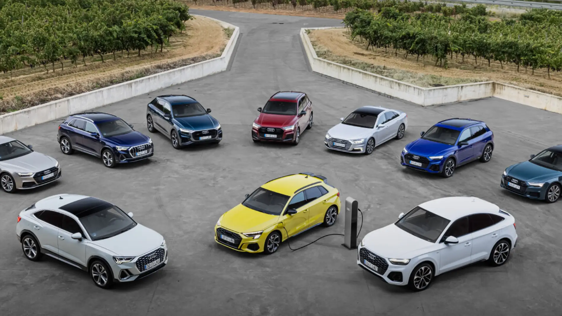 La apuesta de Audi por los híbridos enchufables va muy en serio: estos son los 8 modelos de su gama TFSIe