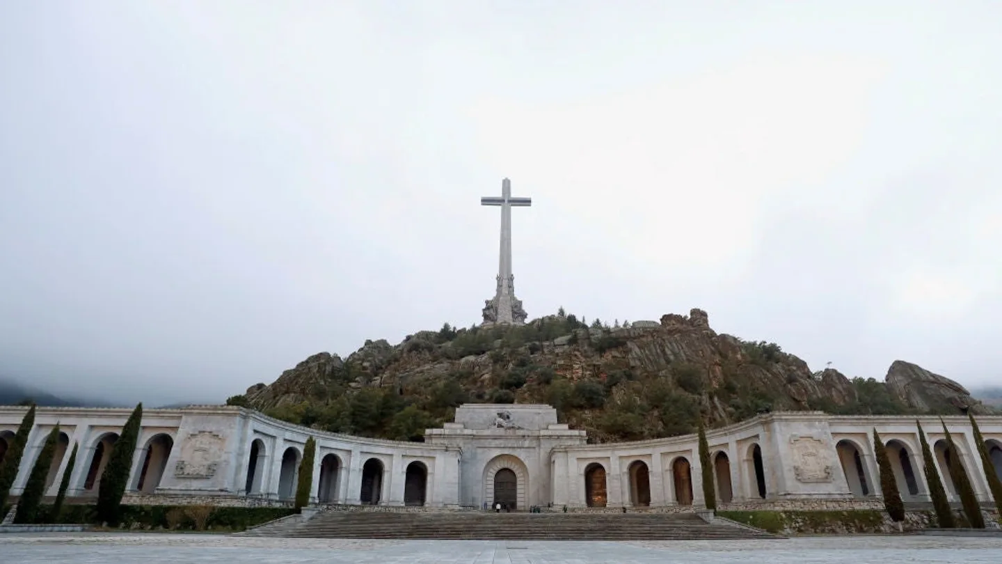 Imagen de archivo del Valle de Cuelgamuros, anteriormente conocido como Valle de los Caídos Imagen de archivo del Valle de Cuelgamuros, anteriormente conocido como Valle de los Caídos