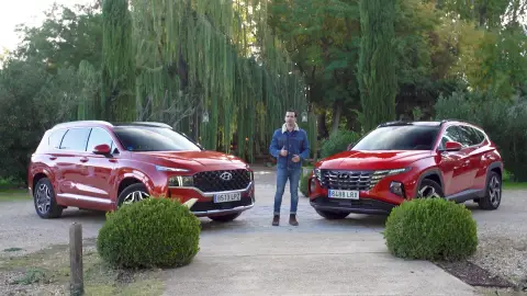 Hyundai Tucson y Hyundai Santa Fe a prueba en Centímetros Cúbicos Hyundai Tucson y Hyundai Santa Fe a prueba en Centímetros Cúbicos