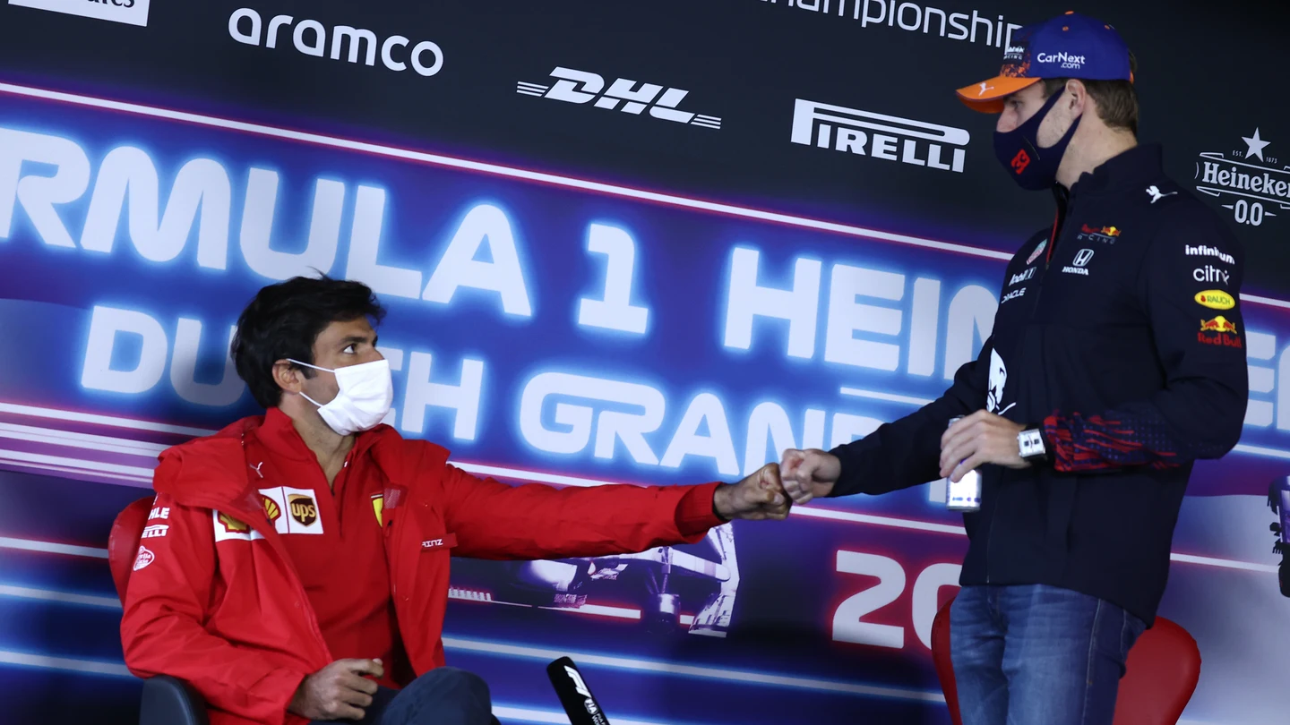 Sainz y Verstappen Sainz y Verstappen