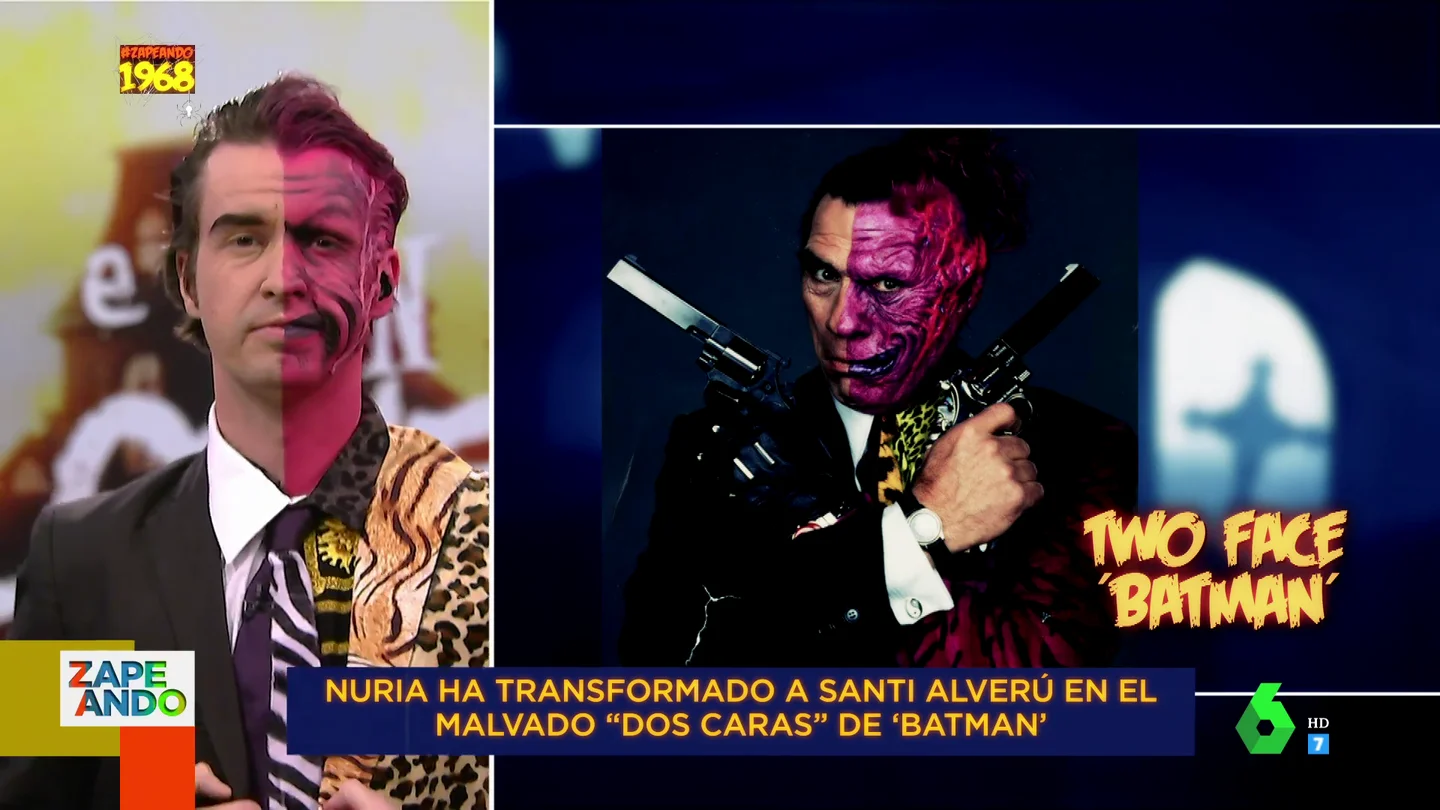 Santi Alverú caracterizado Santi Alverú caracterizado