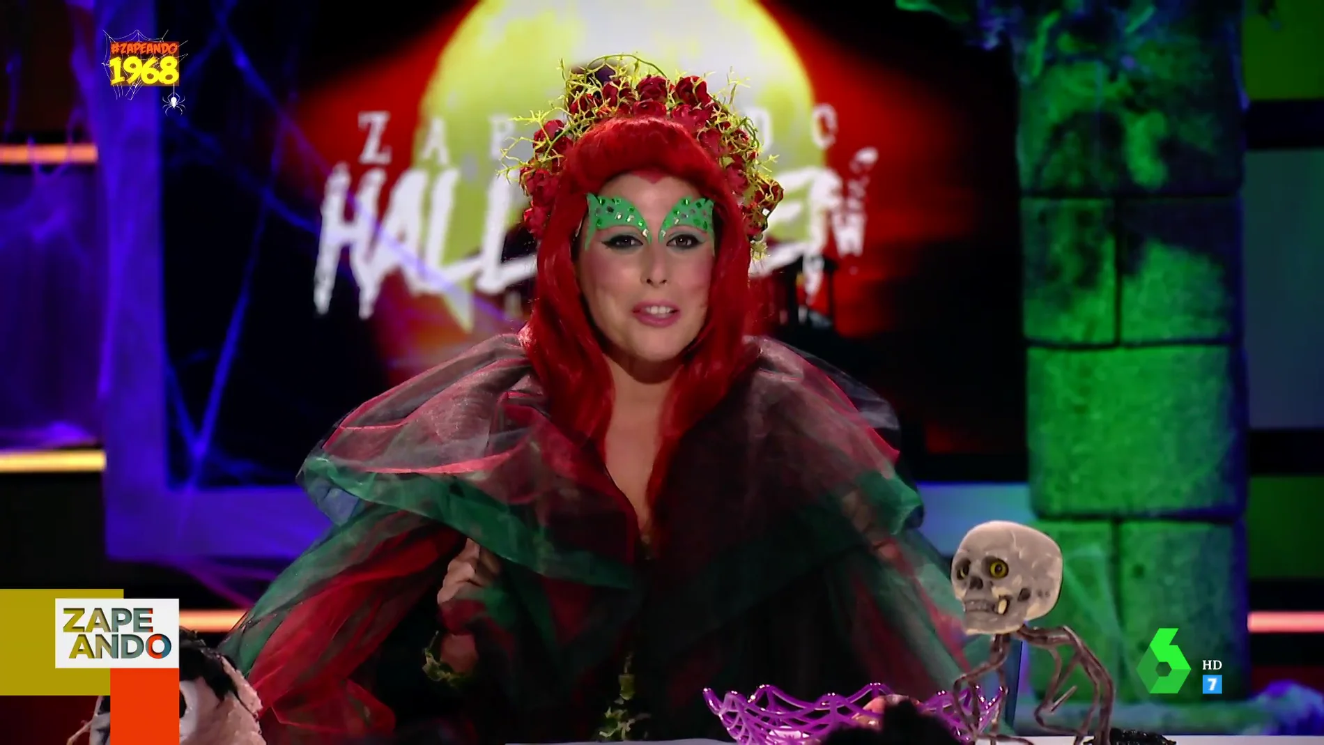  La reacción de Valeria Ros ante su disfraz de Halloween: "Estoy más buena así que de normal" 