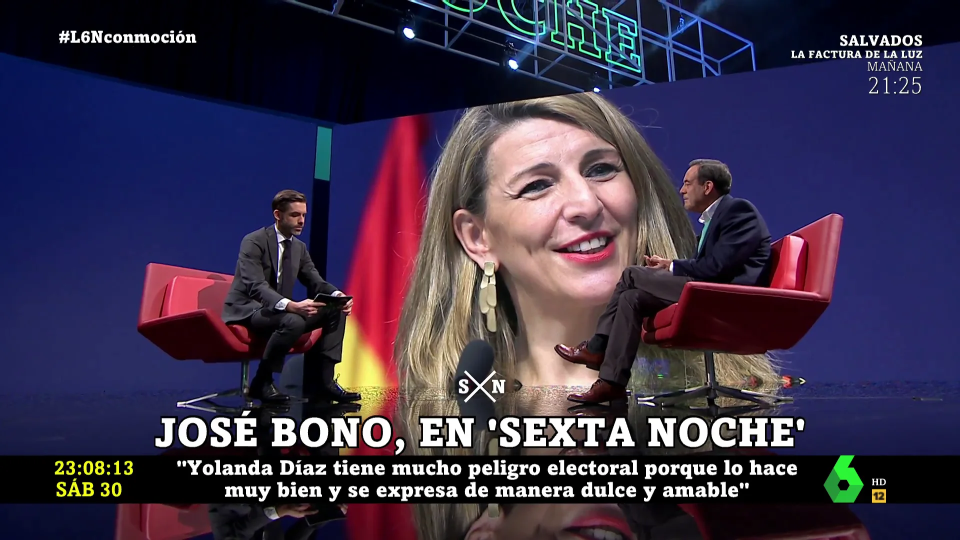 José Bono compara a Yolanda Díaz con Pablo Iglesias: "Política y electoralmente tiene mucho peligro"