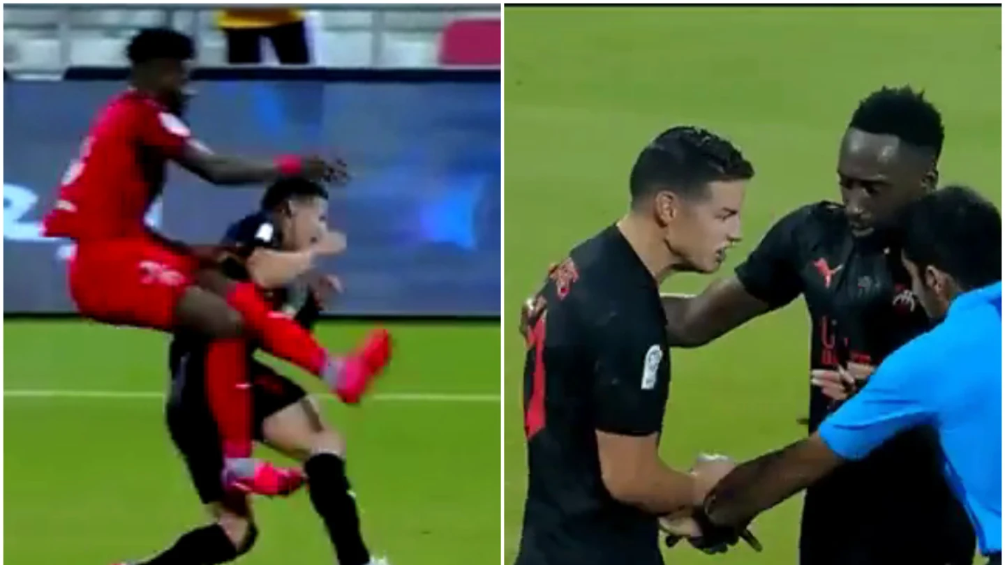 James Rodríguez, tremendamente alterado en un partido James Rodríguez, tremendamente alterado en un partido