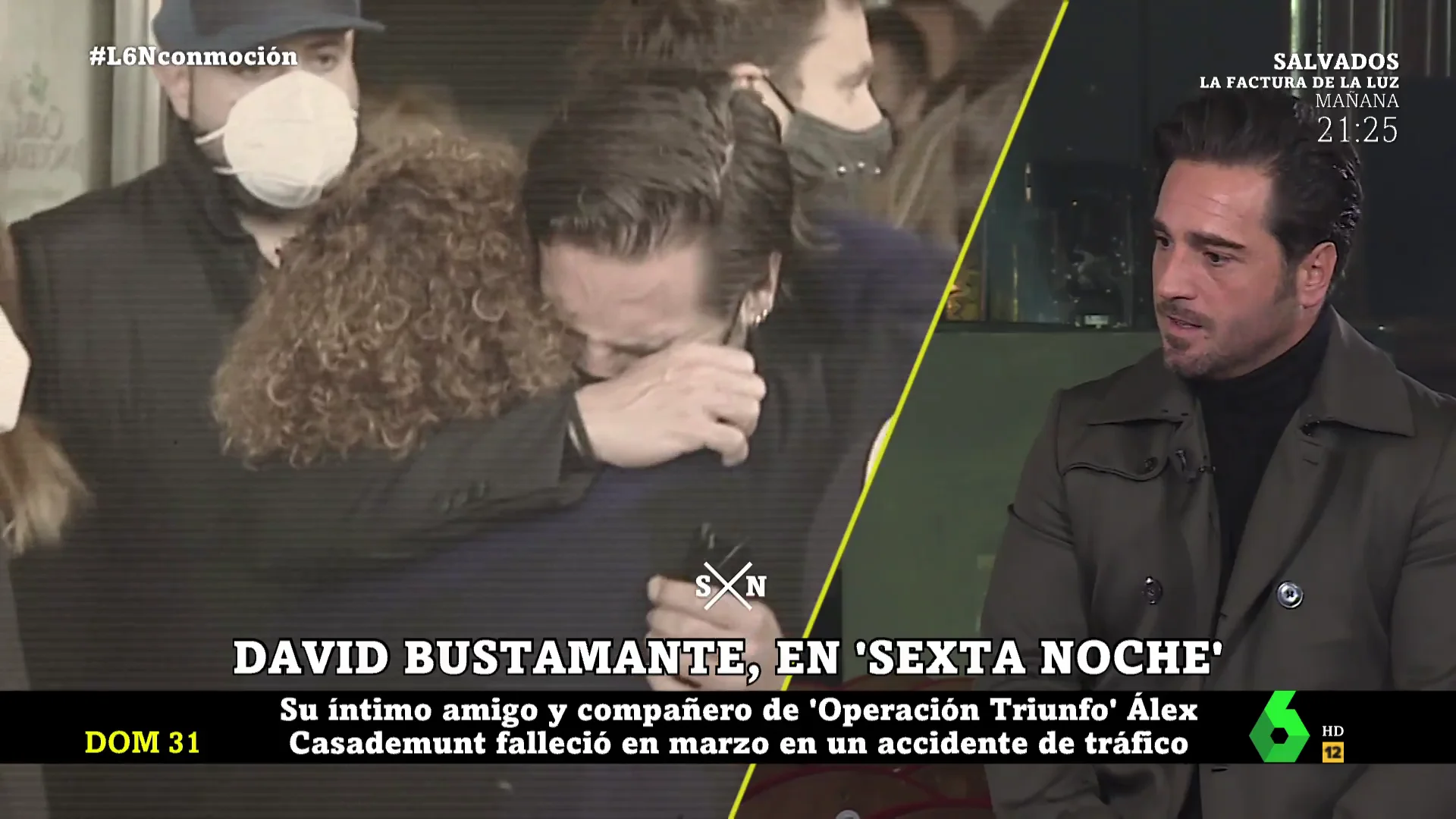 David Bustamante habla de Álex Casademunt: "Es mi amigo, mi hermano"