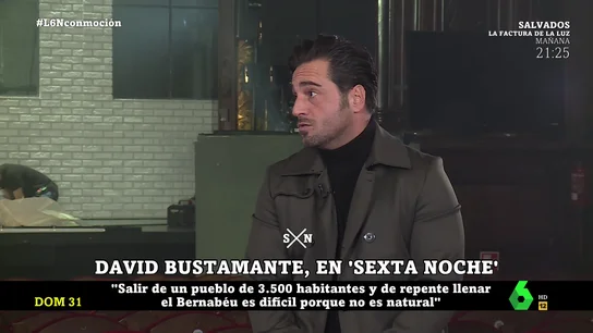 David Bustamante explica sus palabras sobre el feminismo: "Hay muchos con el hacha en alto; pido disculpas a quien ofendí" David Bustamante explica sus palabras sobre el feminismo: "Hay muchos con el hacha en alto; pido disculpas a quien ofendí"