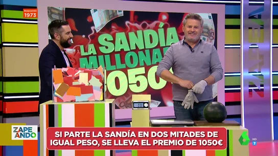 La química entre una participante de la sandía millonaria y Miki Nadal: "¡Te quiero, Ángeles!" La química entre una participante de la sandía millonaria y Miki Nadal: "¡Te quiero, Ángeles!"