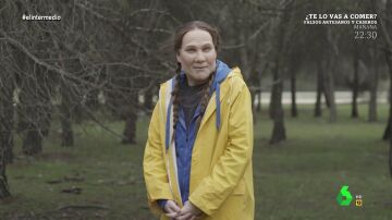 Joaquín Reyes imita a Greta Thunberg